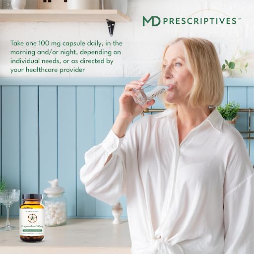 MD Prescriptives Pregnenolone 100mg Capsules, 60 Count