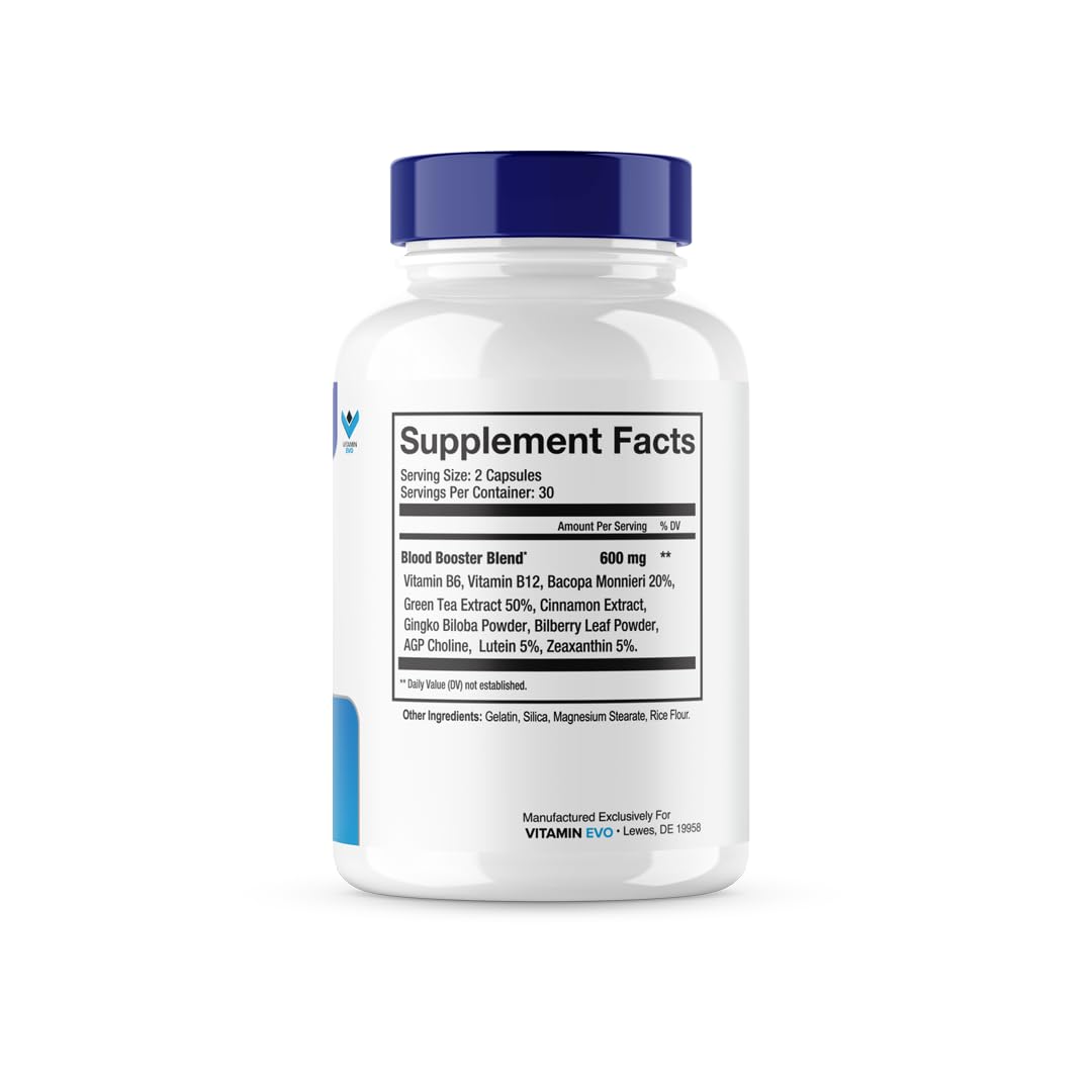 Vitamin Evo Microbio Blood Booster 120 Capsules