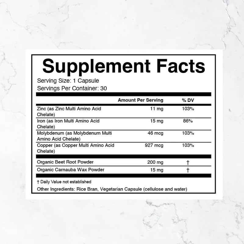THREAD Performance Daily Edge, Energy & Endurance for Young Athletes Capsules, 30 Count