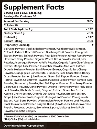 Texas SuperFood Original Superfood Powder, 6.3 Ounce