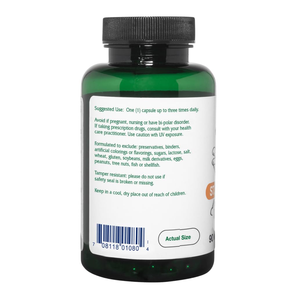 Vitanica St. John's Wort Capsules, 60 Count