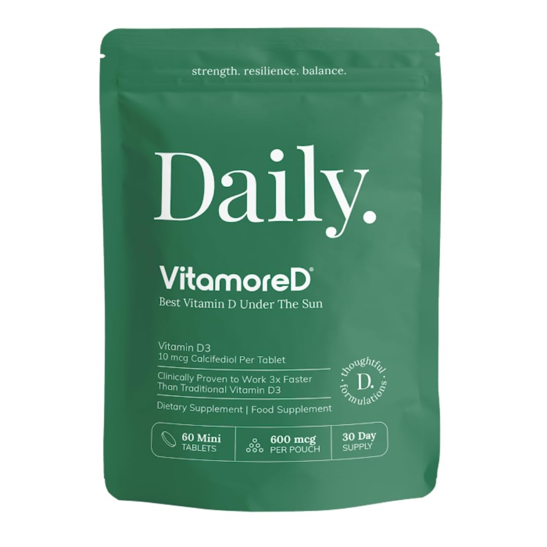 VitamoreD Vitamin D Calcifediol 10 mcg Tablets, 60 Count