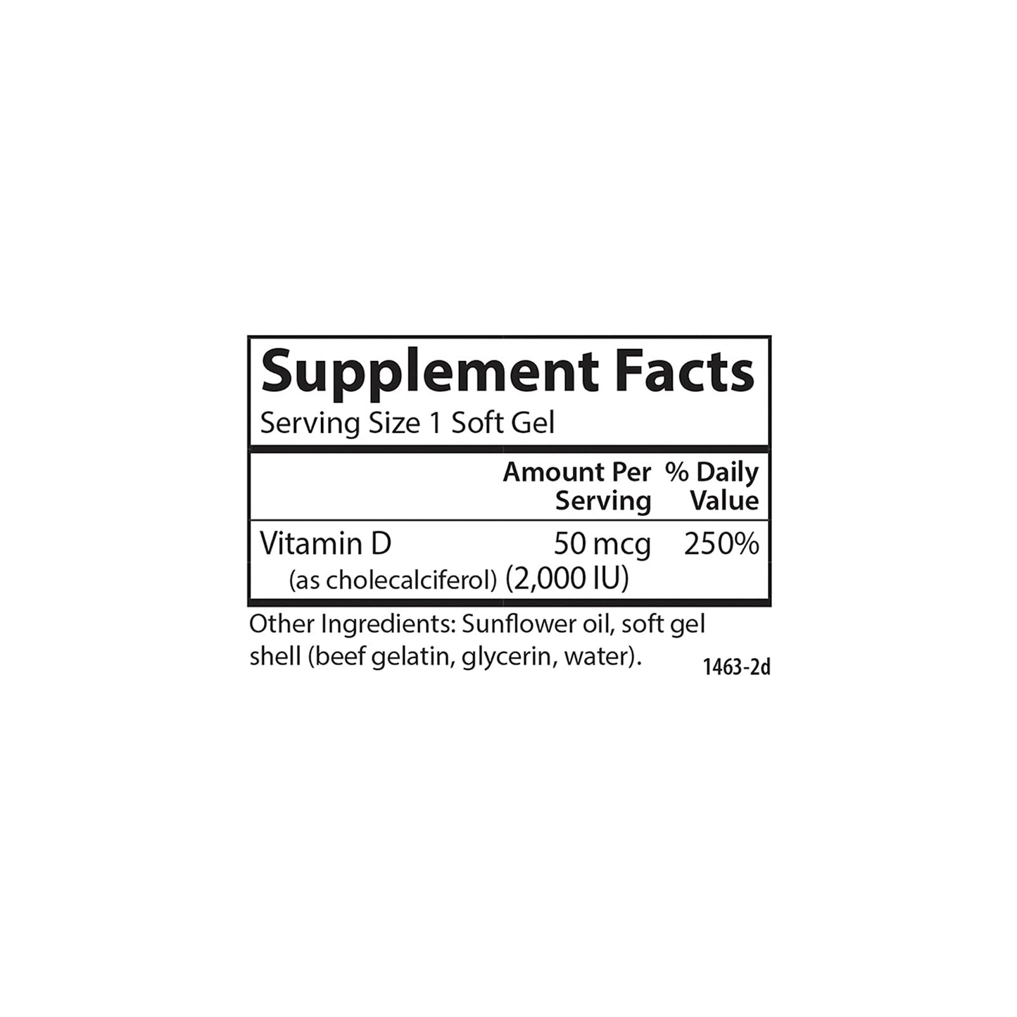 Carlson Vitamin D3 Soft Gels, 360 Softgels