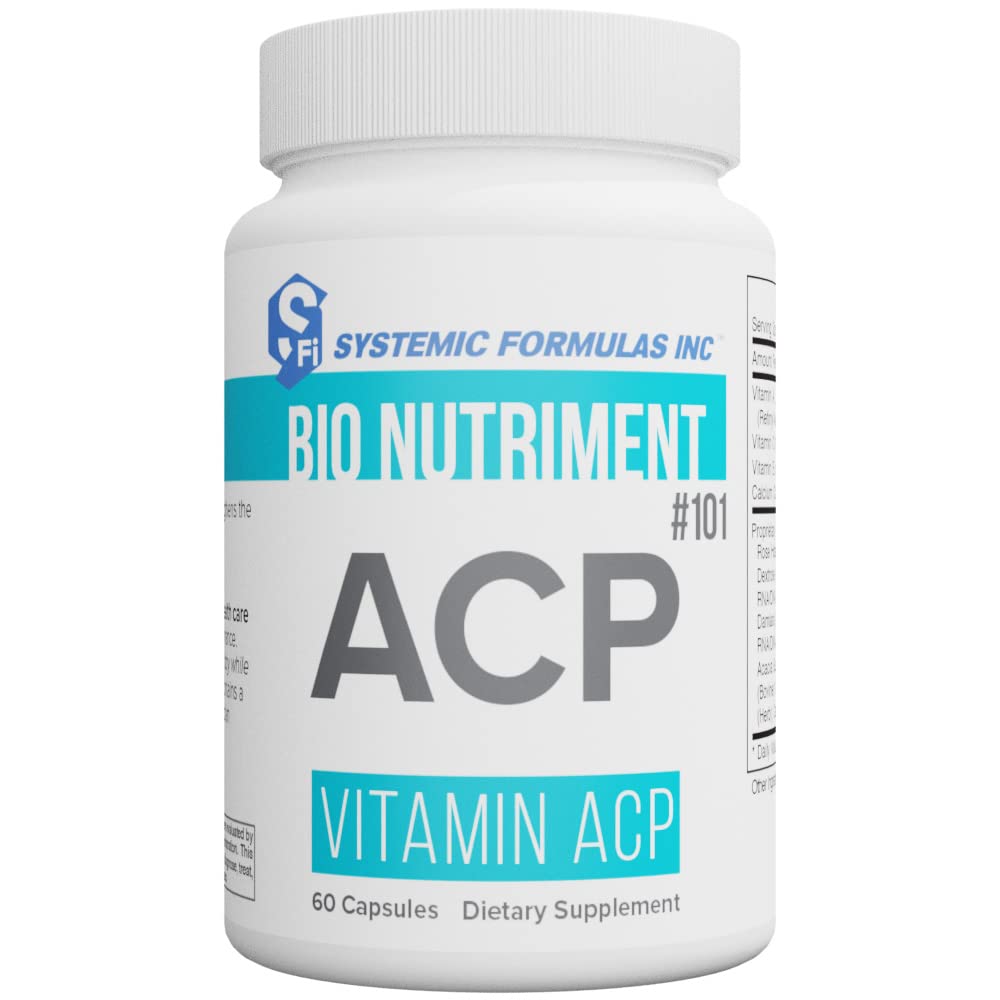 Systemic Formulas Bio Nutriment #101 Vitamin ACP 60 Capsules