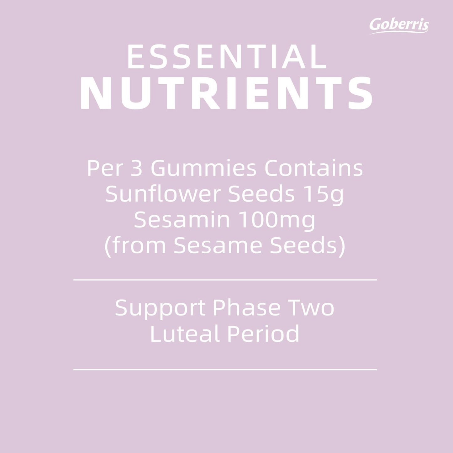 Goberris Seeds Cycles Gummies, 90 Count