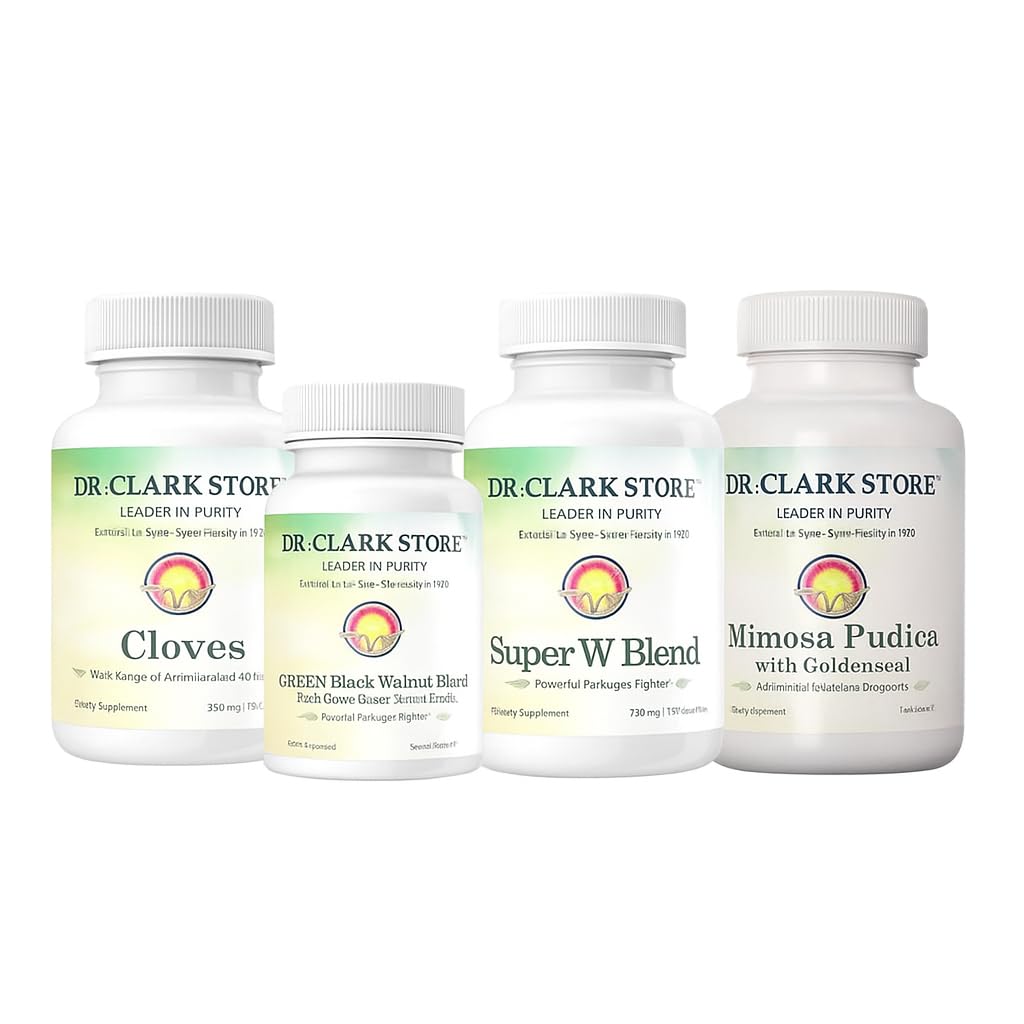 Dr Clark Store ParaCleanse Kit + Binder Capsules 350