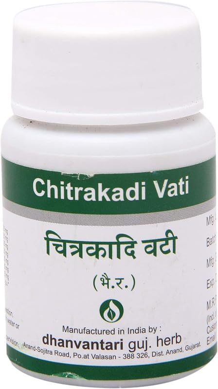 Sadaiv Dhanvantari Chitrakadi Vati Tablet 1 Count