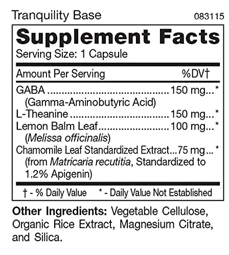 D'Adamo Nutrition Tranquility Base 60 Capsules