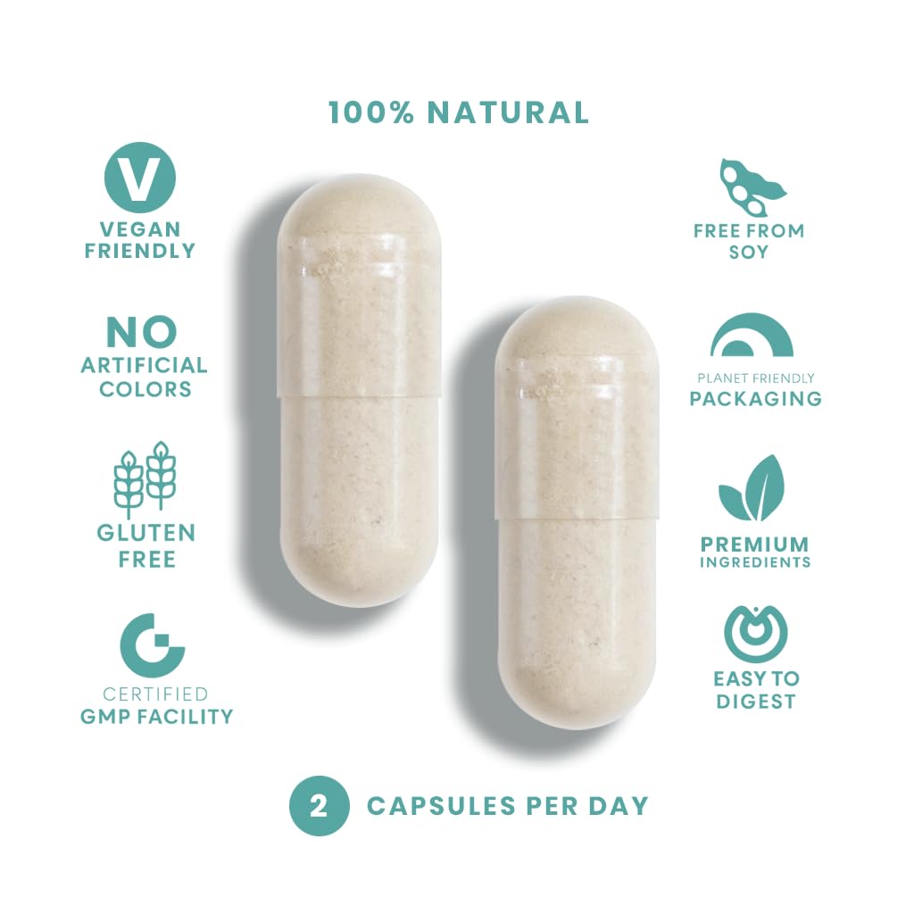 FEEL GOOD Vegan Omega-3 Algae-Based Fish-Free 60 Capsules