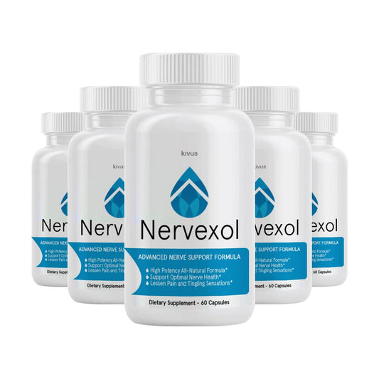 Kivus Nervexol Advanced Nerve Support Capsules, 300 Capsules