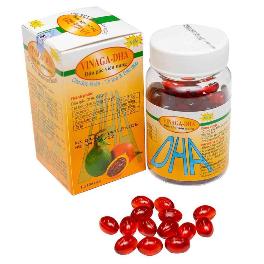 senseOfeeling VINAGA-DHA Gac Oil Softgels 400