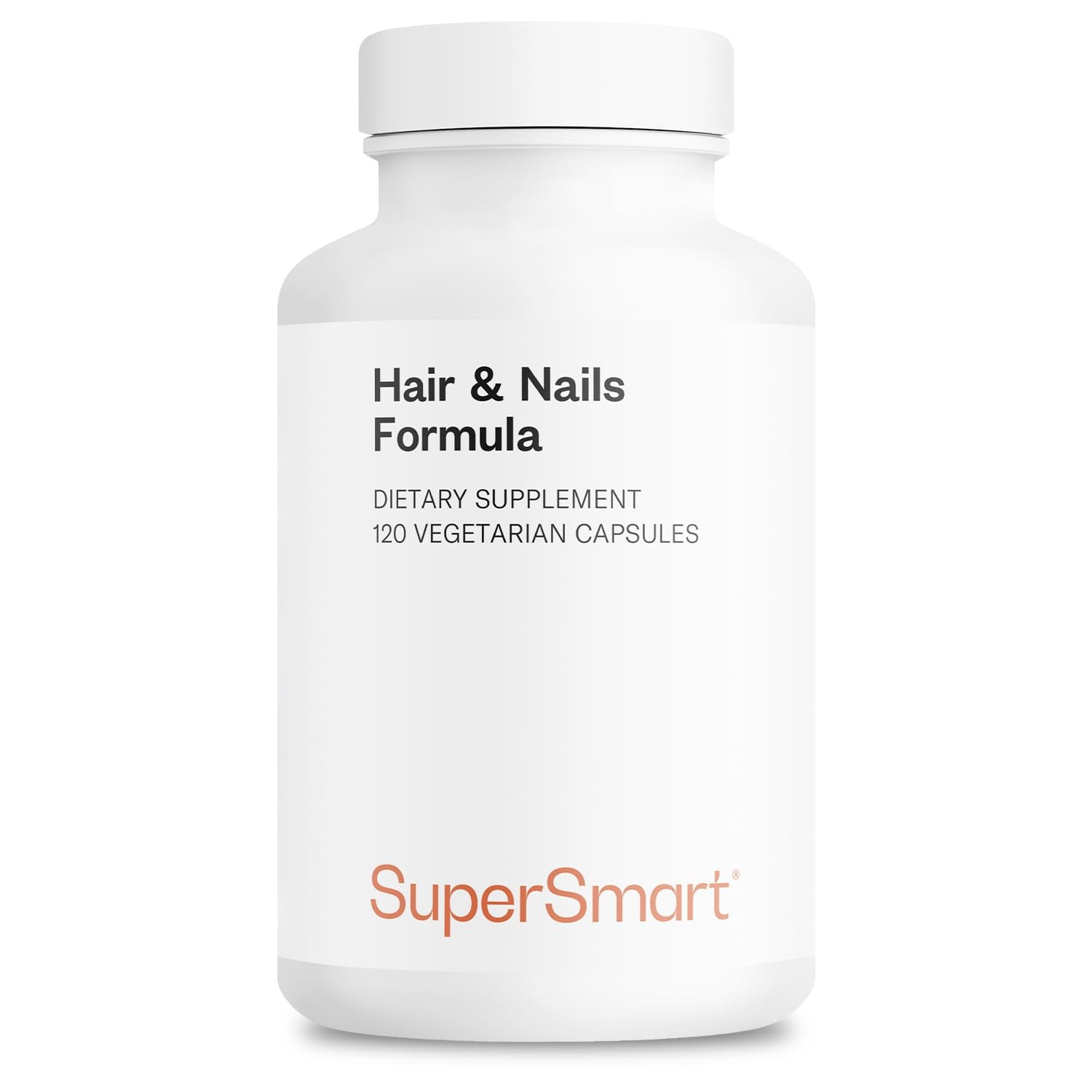Supersmart Hair & Nails Formula 120 Vegetarian Capsules