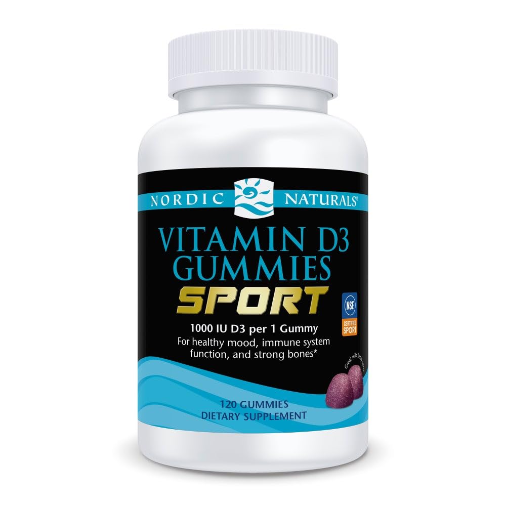 Nordic Naturals Vitamin D3 Gummies 120 Count