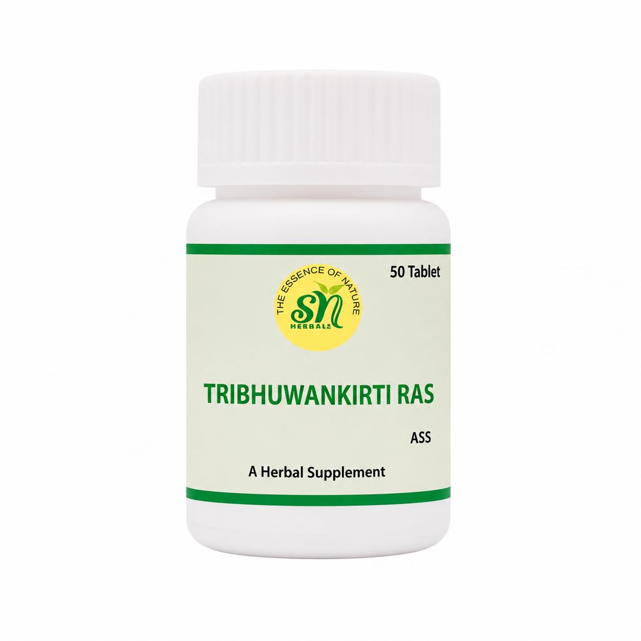 SN Herbals Tribhuvan Kirti Ras 50 Capsules