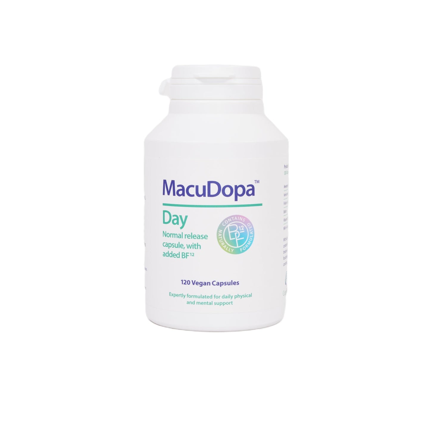 MacuDopa Day Capsules 700mg Proprietary Blend, 63% HPLC standardised Levodopa, 120 Veggie Capsules
