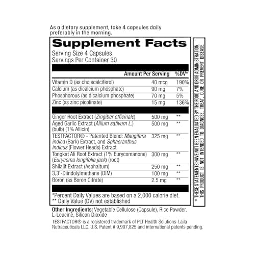 Jocko Fuel Test Booster for Men Capsule 120 Capsules