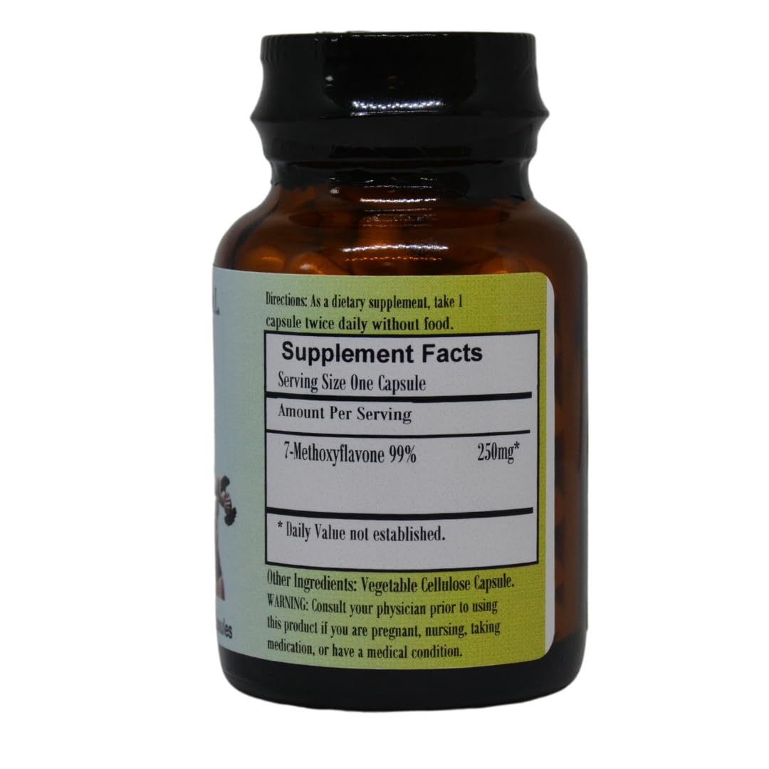 Barlowe's Herbal Elixirs 7-Methoxyflavone Extract Capsule 60 Capsules