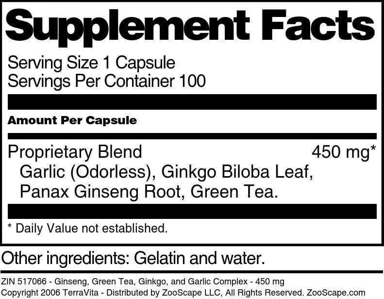 Terravita Anti-Aging Complex 100 Capsules