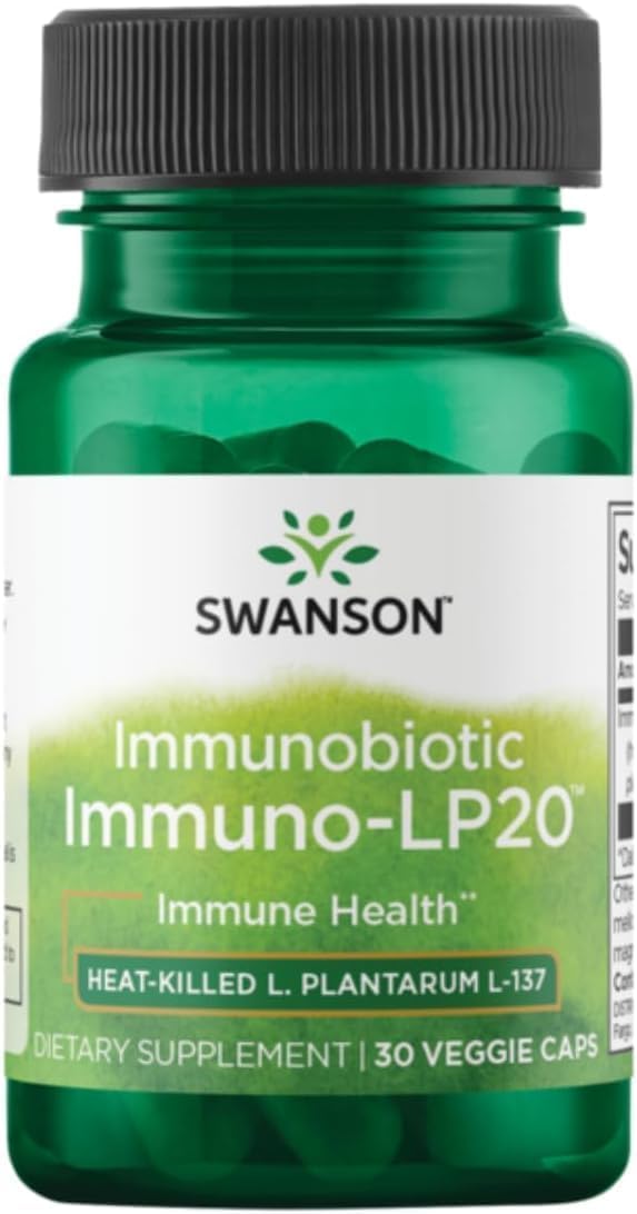 Swanson Immunobiotic Immuno-Lp20 50 Milligrams Capsules 30 Count