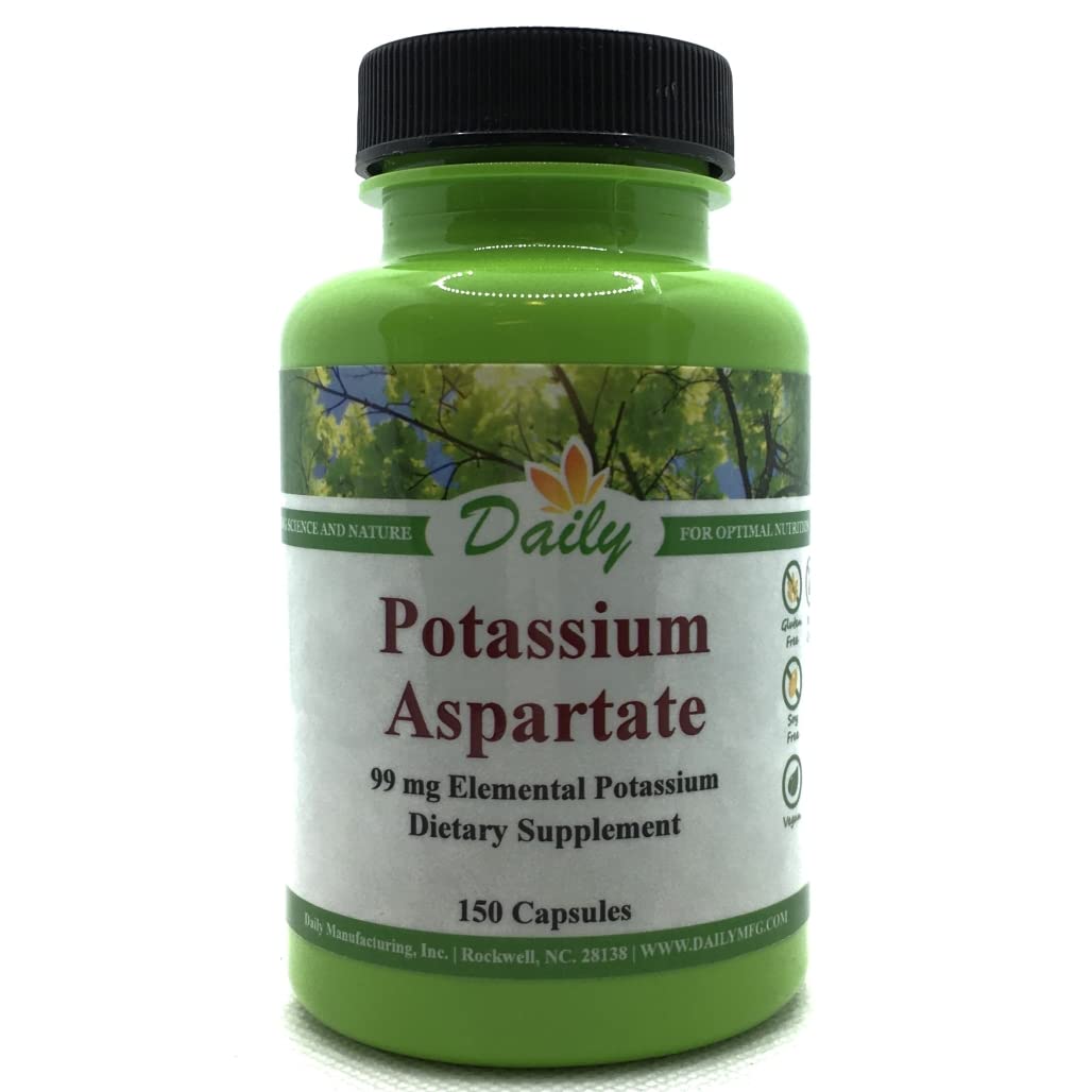 Daily Manufacturing Potassium Aspartate Capsules 150