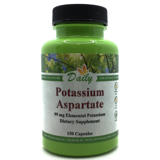 Daily Manufacturing Potassium Aspartate Capsules 150