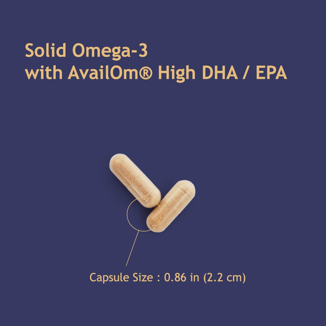 Philosophy Nutrition Solid Omega-3 Capsules, 60 Count
