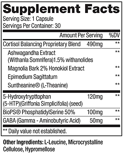 DR. NIGMA Cortisol Balancer Capsules 30 Count