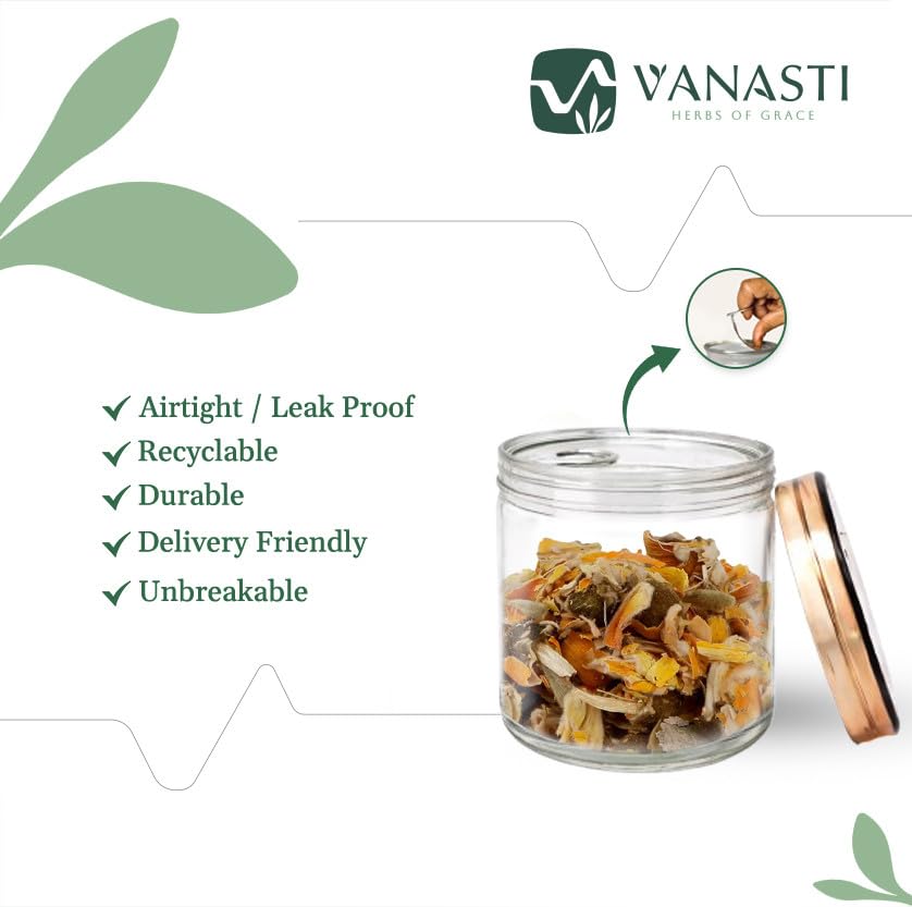 VANASTI Phool Tesu | Plas ke Phool | Dhaak ka Phool | Butea Monosperma Powder 3.52 Ounce