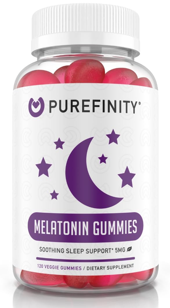 PUREFINITY Melatonin Gummies 5mg for Kids, 120 Count