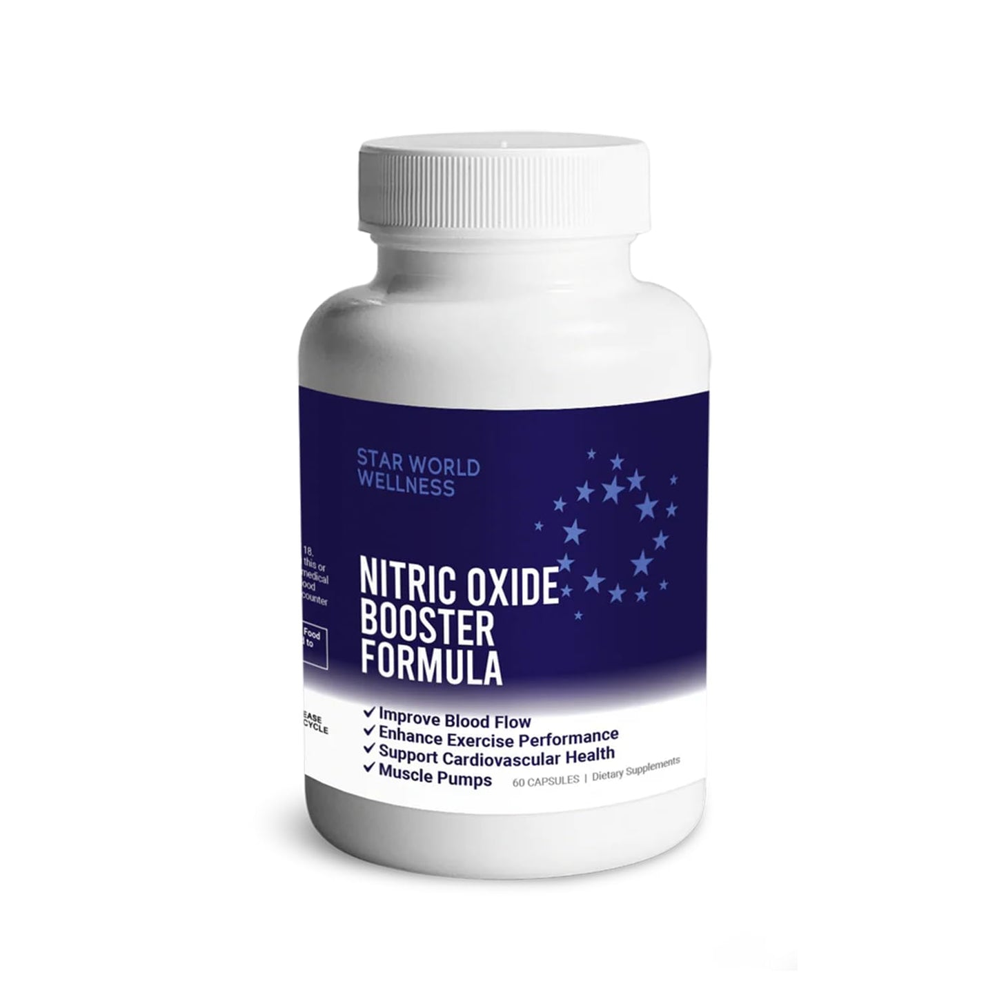 Star World Wellness Nitric Oxide Supplement Capsule, 60 Capsules