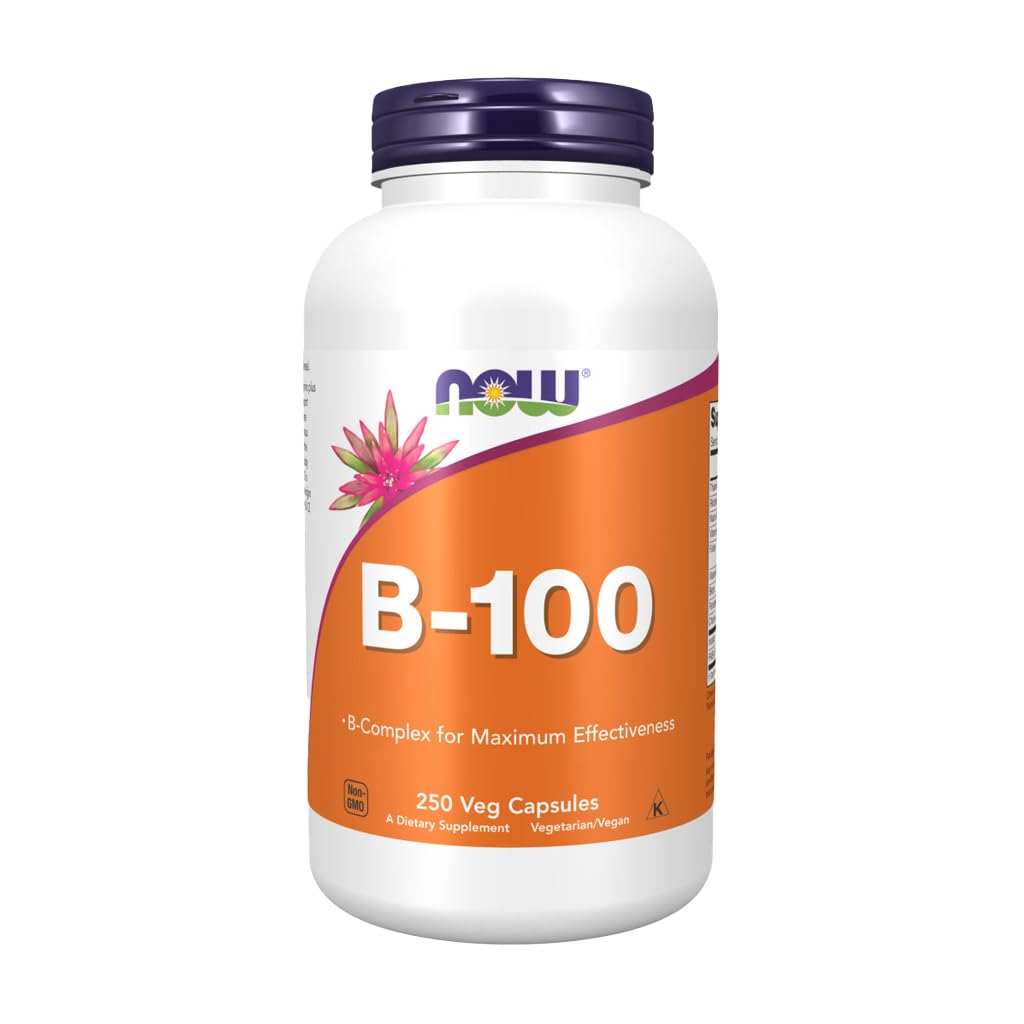 NOW Foods B-100 Capsules 100 Count
