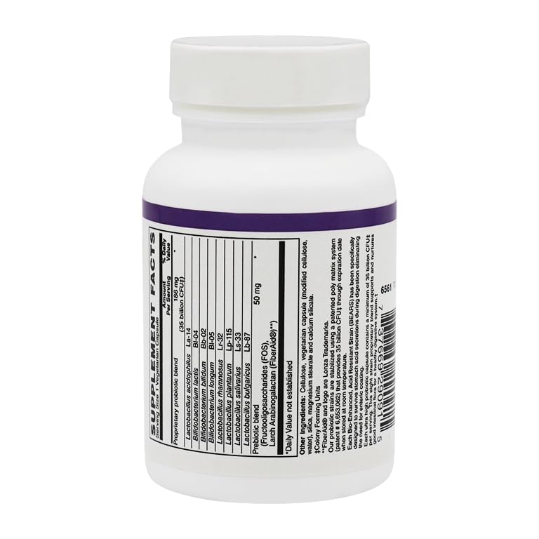 BariatricPal Prebiotic & Probiotic 35 Billion CFU Gastrointestinal & Immune Health Capsules, 30 Count
