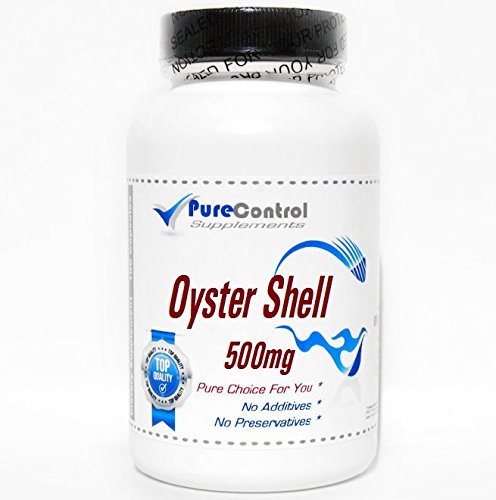 PureControl Supplements Oyster Shell 500mg Capsule, 200 Capsules