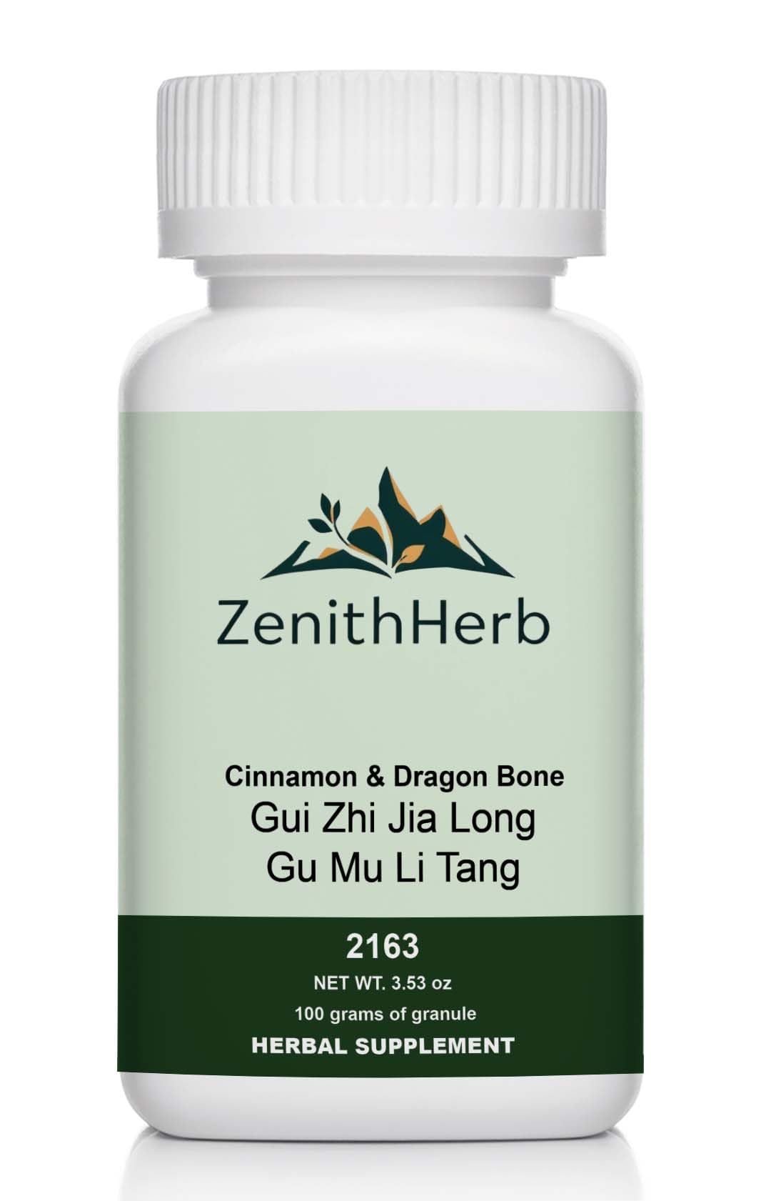 ZenithHerb Zhi Jia Long Gu Mu Li Tang Powder, 3.53 Ounces