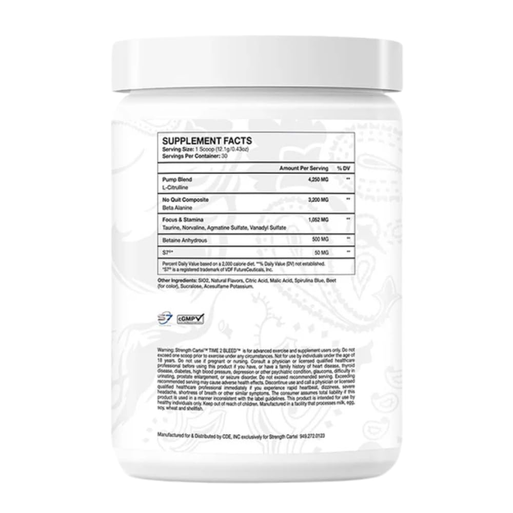 STRENGTH CARTEL Grapecicle Powder 12.8 Ounce