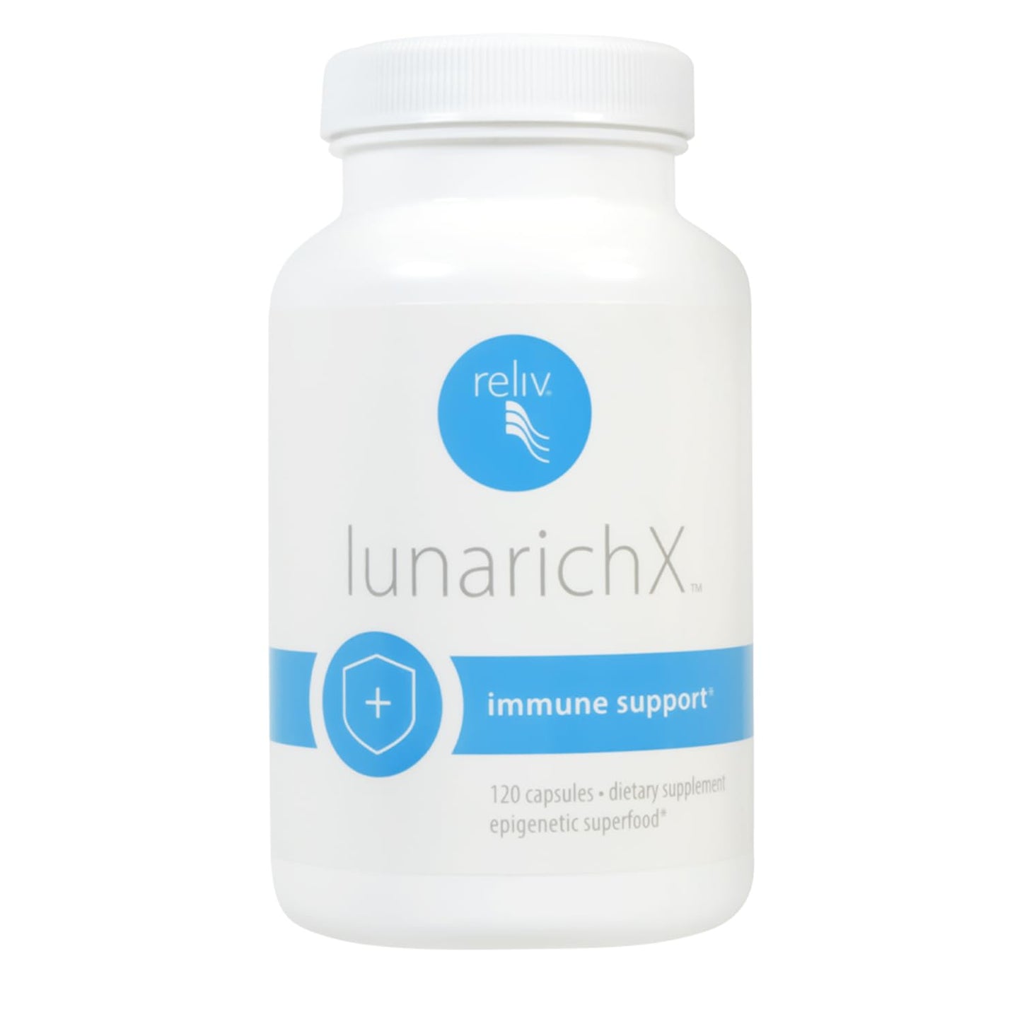RELIV LunaRich X Lunasin Extract 120 Capsules