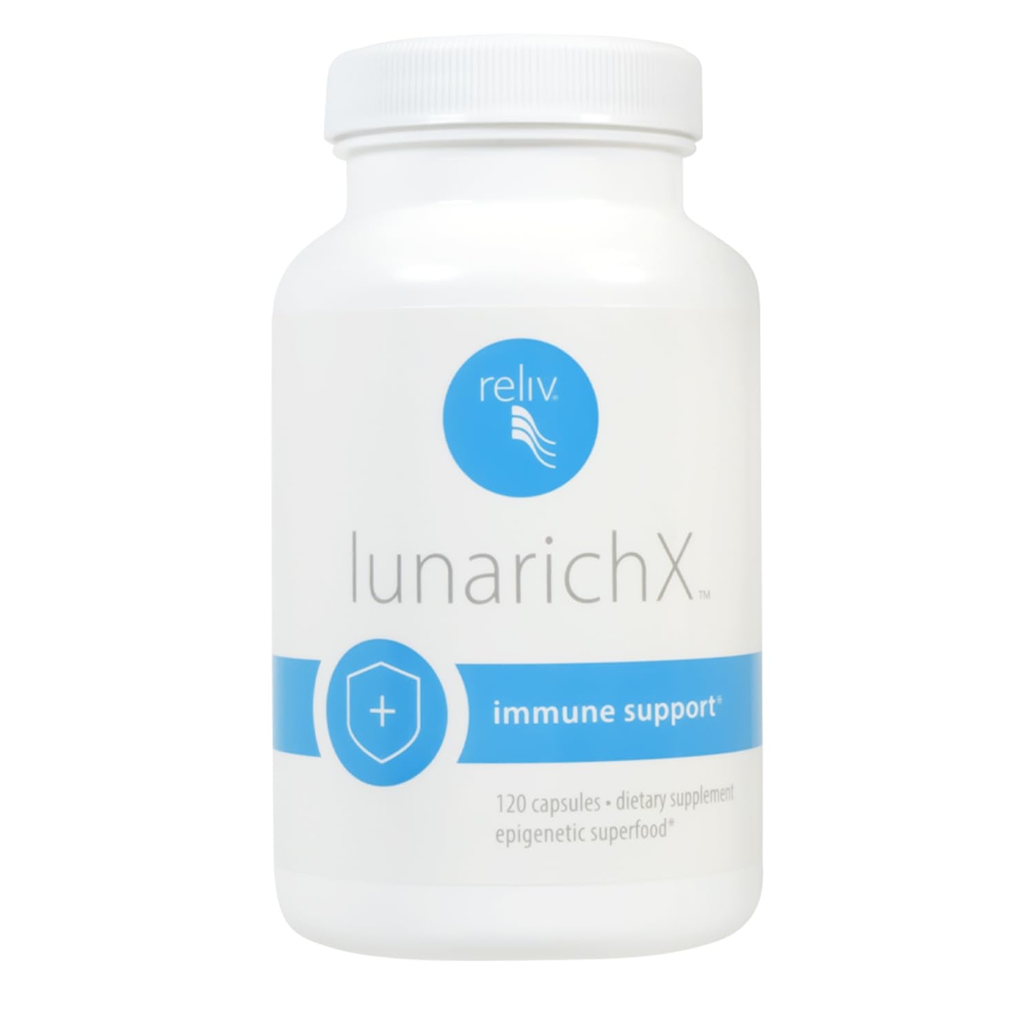 RELIV LunaRich X Lunasin Extract 120 Capsules