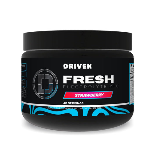 Driven Nutrition F.R.E.S.H Fluid Replacement Energy Stamina Hydration Electrolyte Powder, 9 Ounce