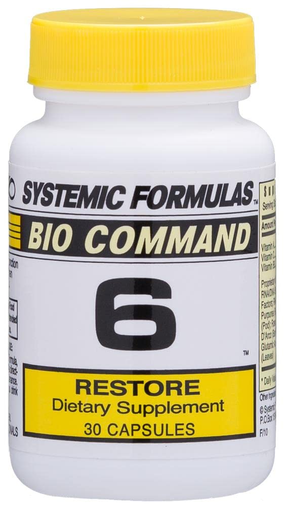 Systemic Formulas 6- Restore 30 Capsules