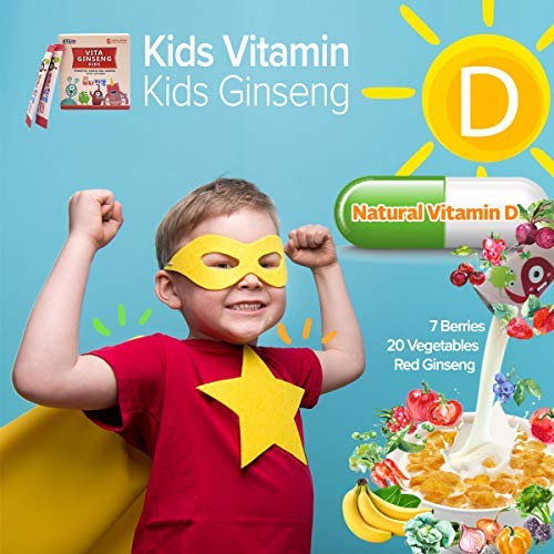 BTGIN Vita Ginseng Kids Powder, 30 Packets