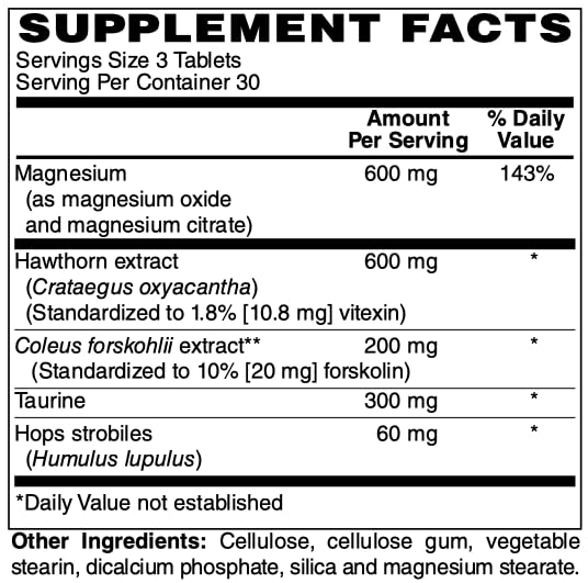 Netrition Blood Pressure Support Tablets 90