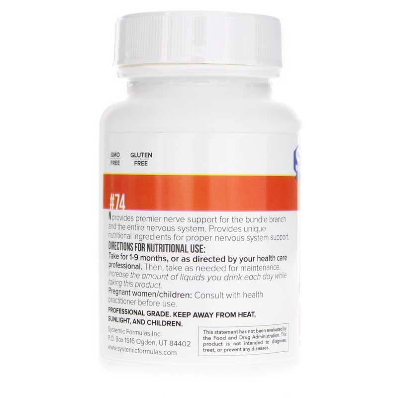 Systemic Formulas Nerve Capsules 60