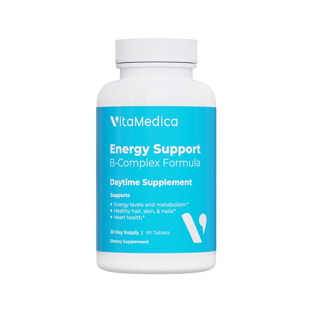 VitaMedica Energy Support Multivitamin with B Complex Tablets, 90 Count