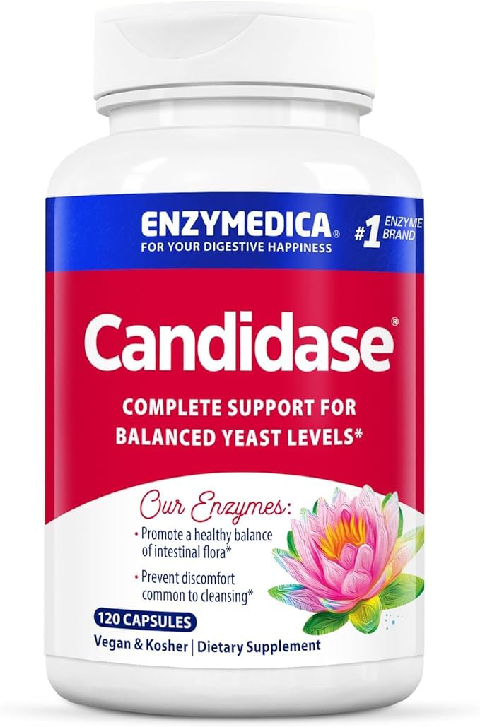 Enzymedica Candidase Capsules, 120 Count