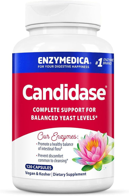 Enzymedica Candidase Capsules, 120 Count