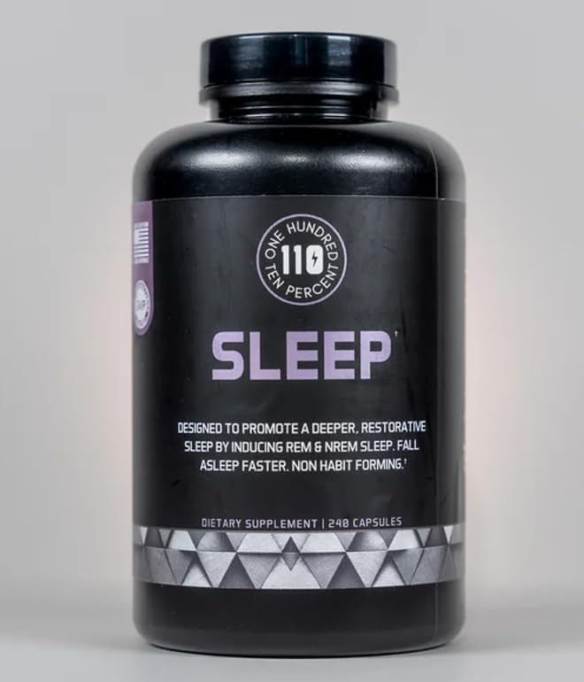 110 Percent Sleep Capsules 240 Capsules