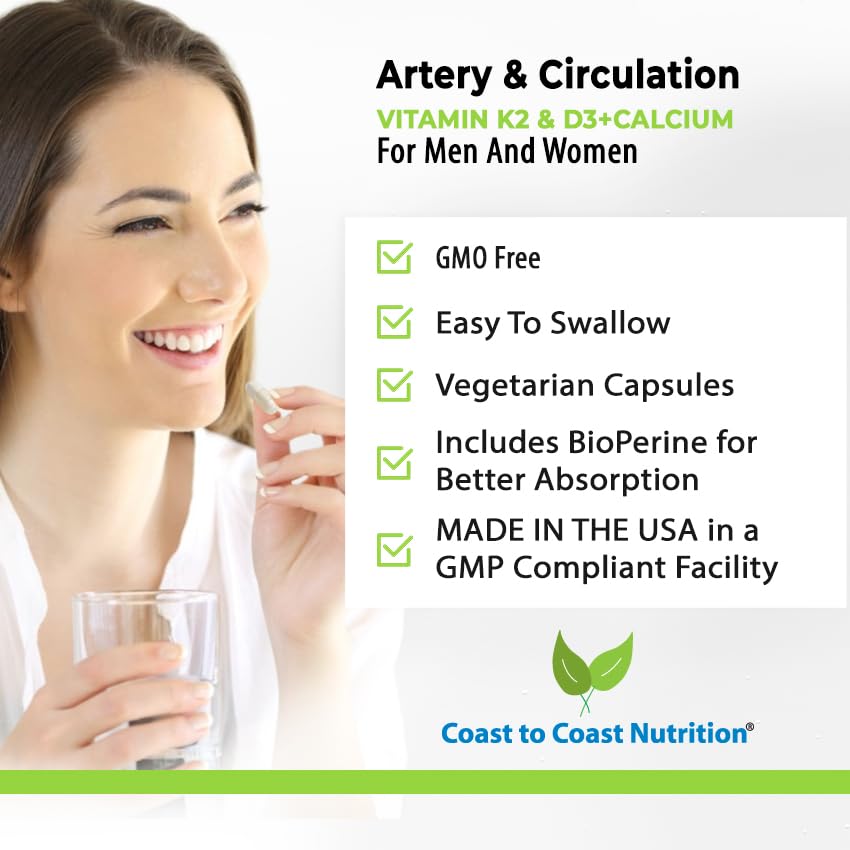 Coast to Coast Nutrition Artery Support Capsules 60 Count