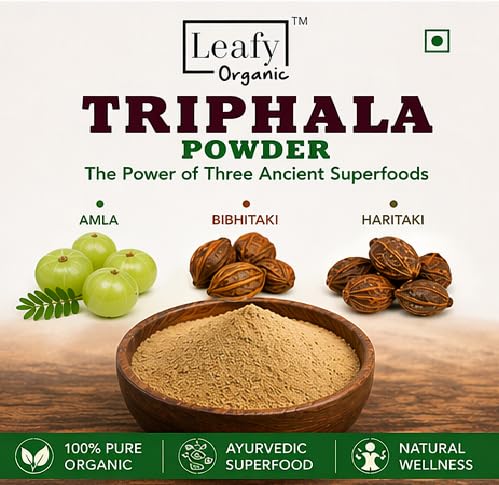 Leafy Organic Triphala Powder 16 Oz