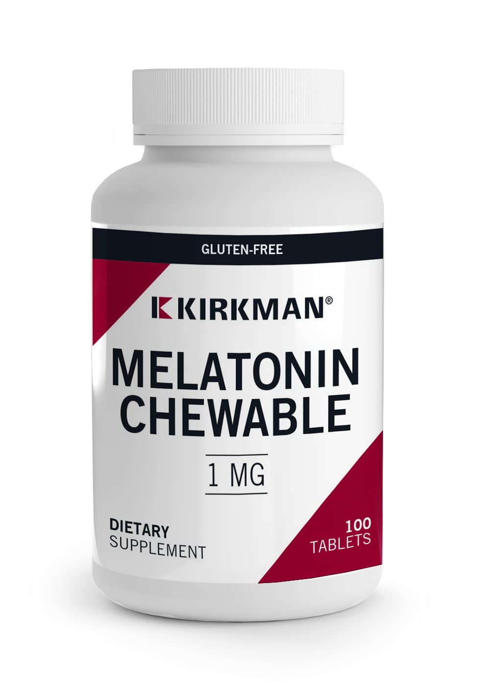 Kirkman Melatonin 1 mg Chewable Tablets, 100 Count
