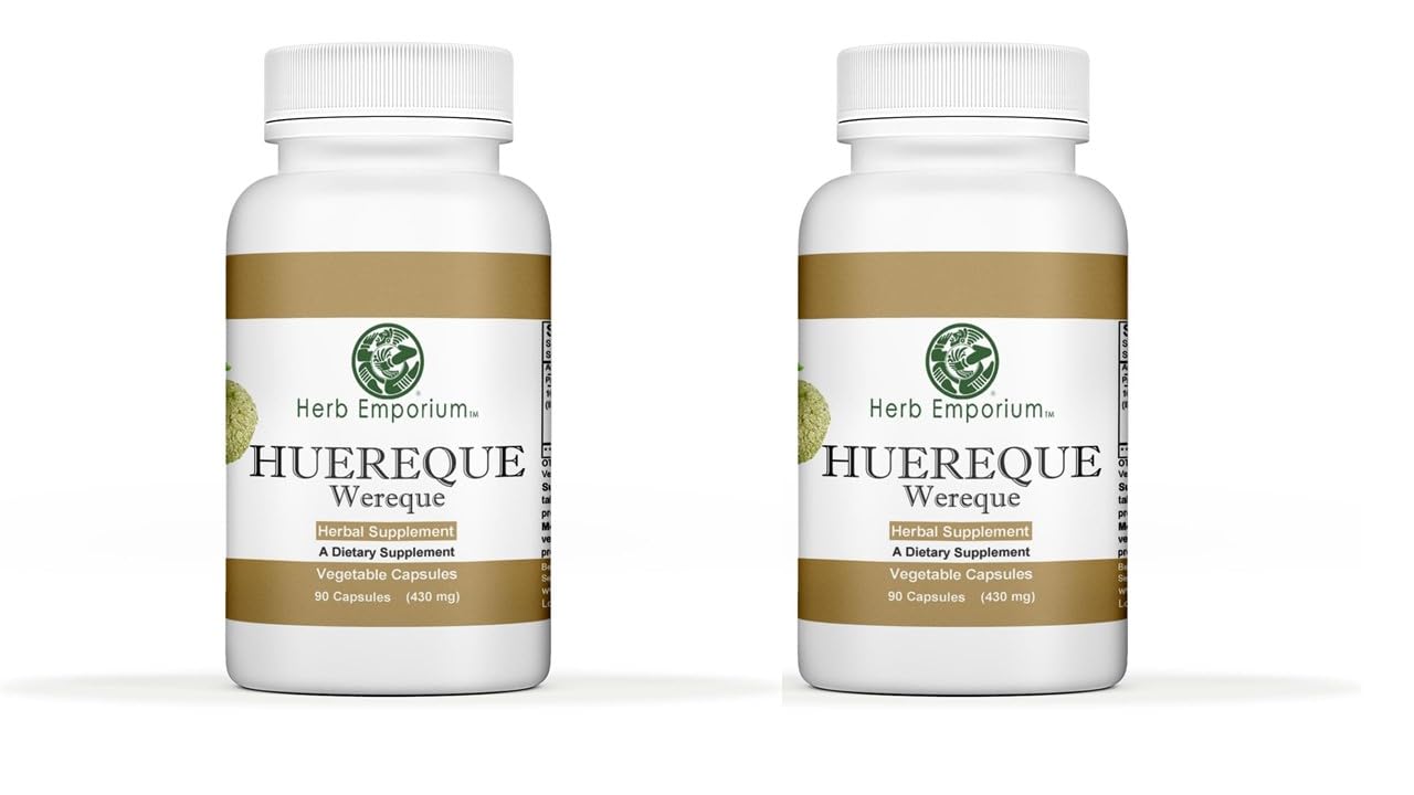 Herb Emporium Huereque (Wereque, Wereke, Ibervillea sonorae) 180 Capsules